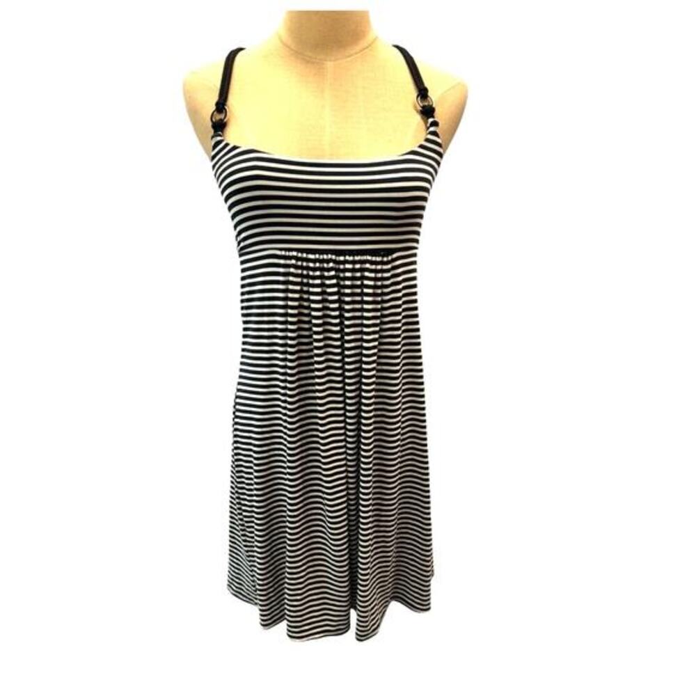 Robin Piccone Summer Nautical Dress, Criss Cross open Back2